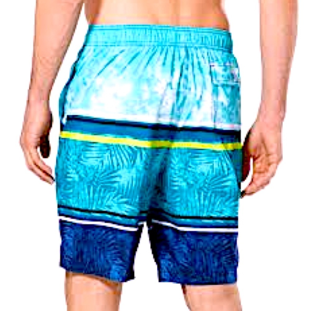 Speedo Washed Stripe Board Shorts NWT - Picture 2 of 7